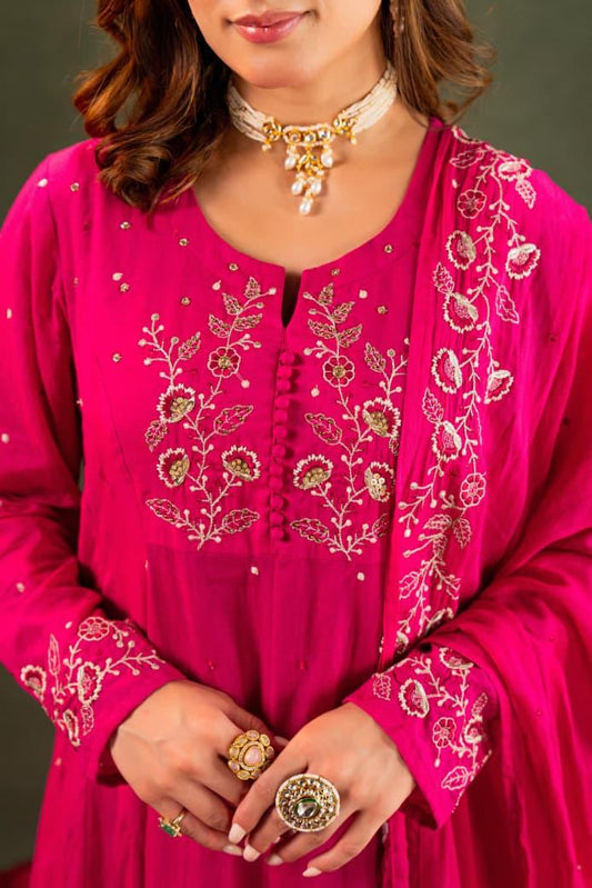 Pure Mal Cotton Designer Suit Set