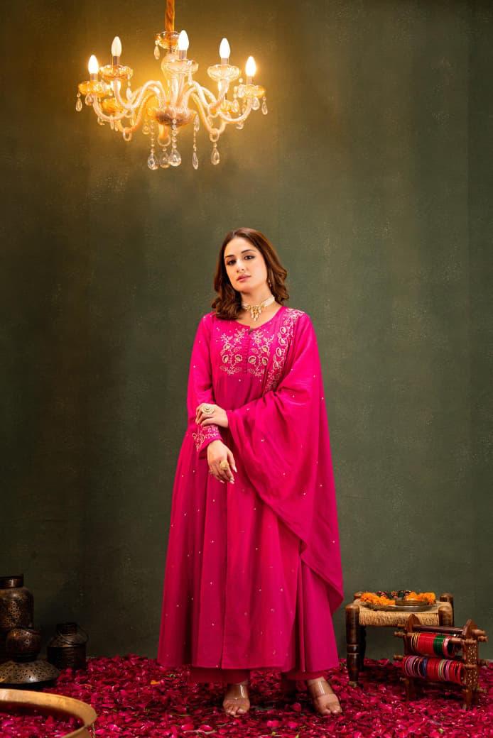 Pure Mal Cotton Designer Suit Set