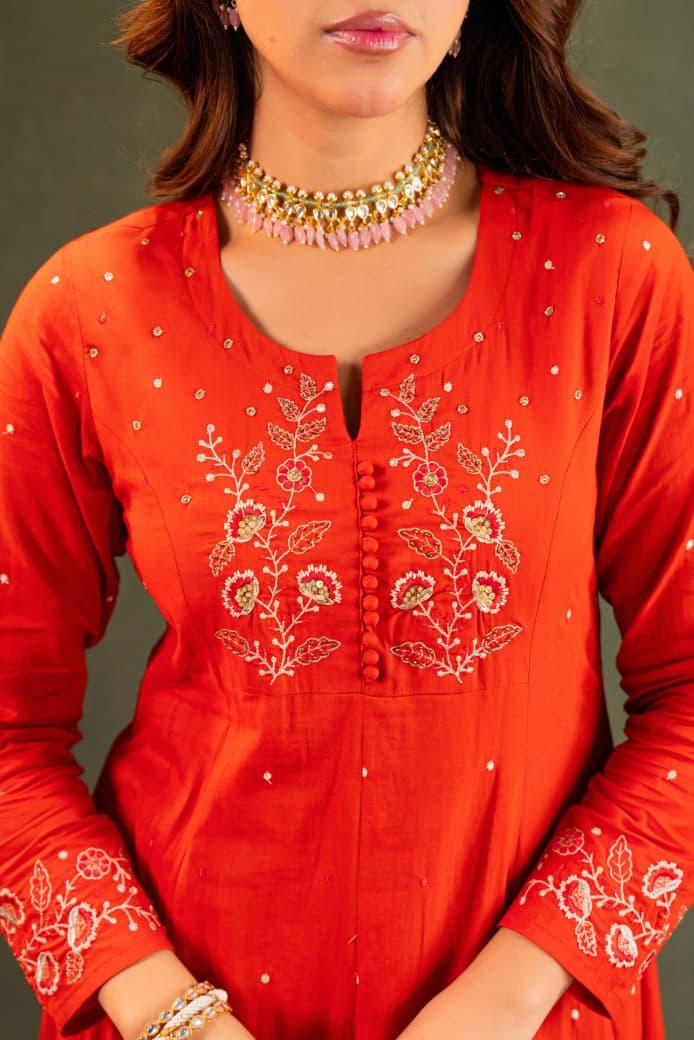 Pure Mal Cotton Designer Suit