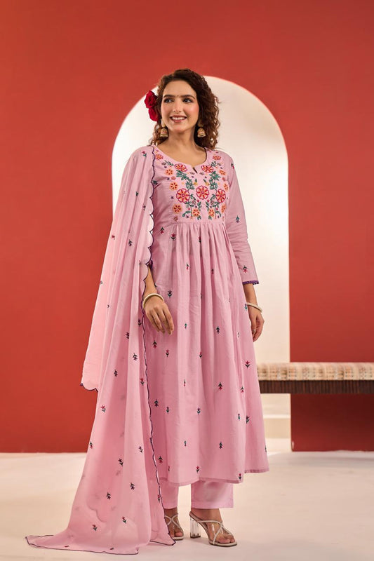 Pure Cotton Suit Set