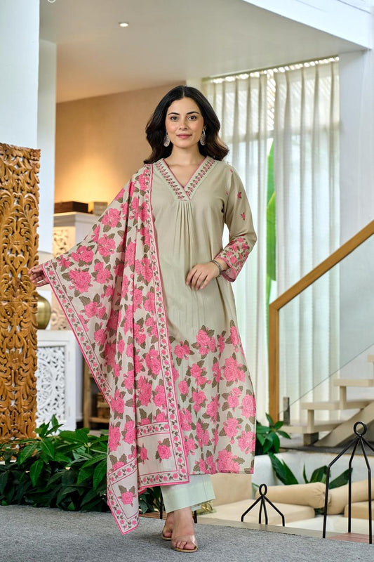 Pure Cotton Suit