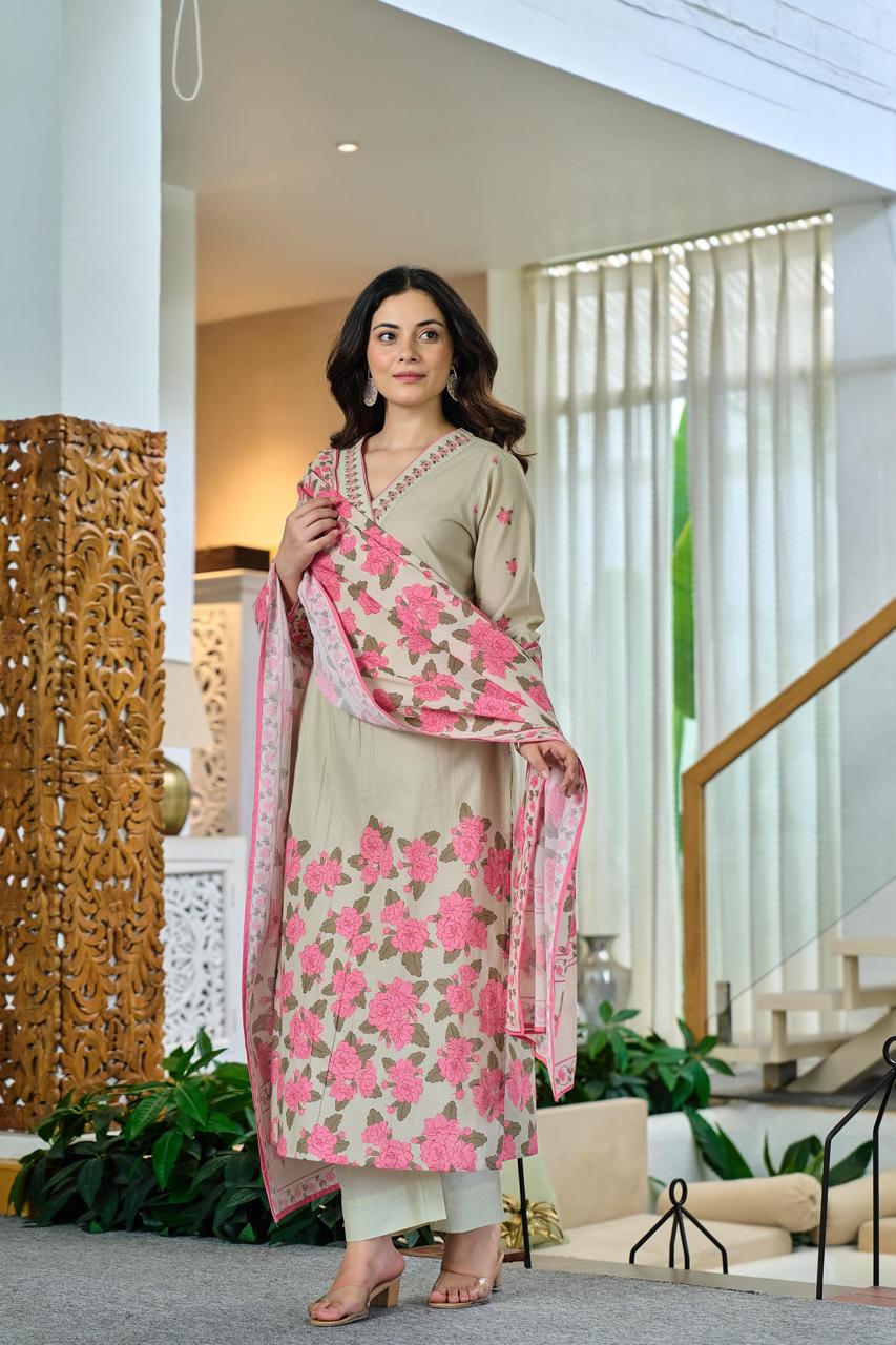 Pure Cotton Suit