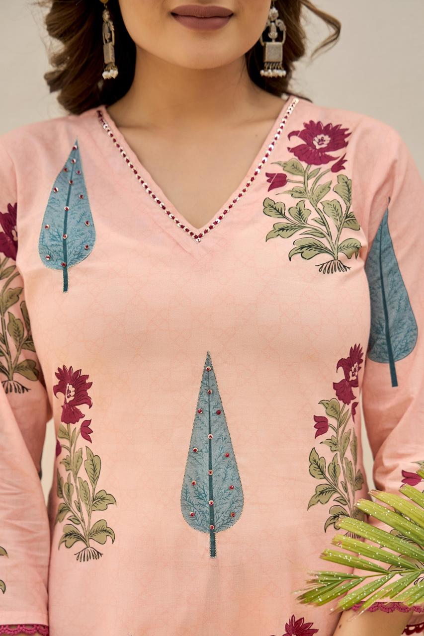 Pure Cotton Suit Set