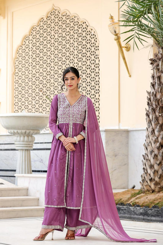Chinon Suit Set with Palazzo