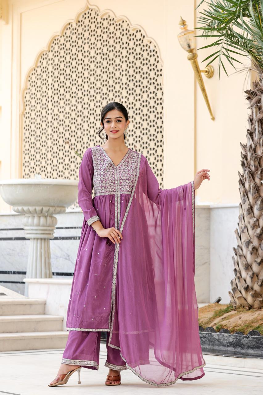 Chinon Suit Set with Palazzo